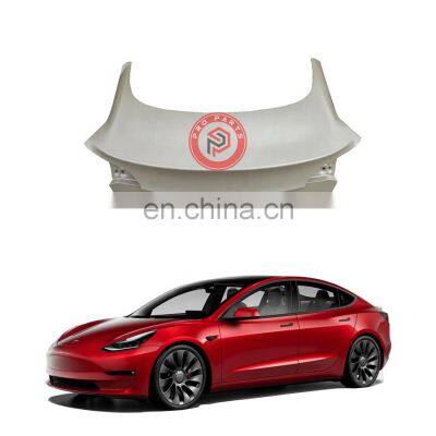 Pro oe Aftermarket Trunk Lid Rear Door for tesla model 3 2021 parts trunk lid door 108146013D