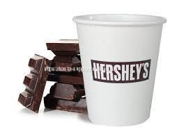 Recyclable white printed custom paper coffee cups wholesale price
