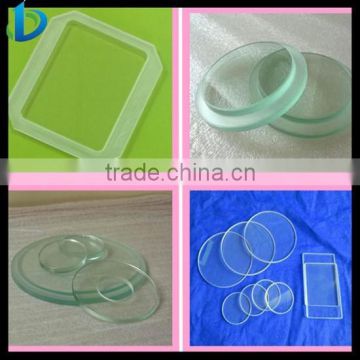 clear round glass light cover