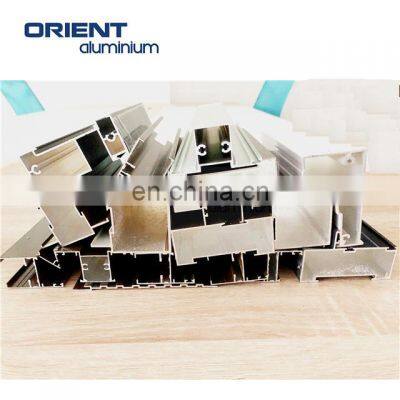 Powder Coated Charcoal Color Aluminium Extrusion Profile 6063t5 Wholesale for South Africa photo-4