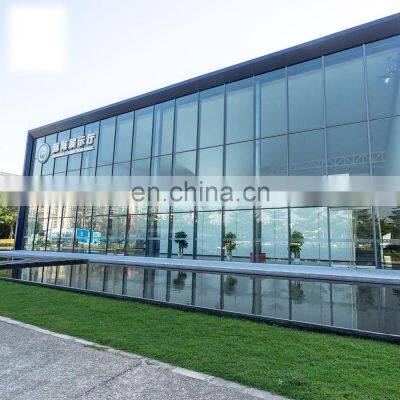 building aluminum profile double tempered glass exterior curtain wall