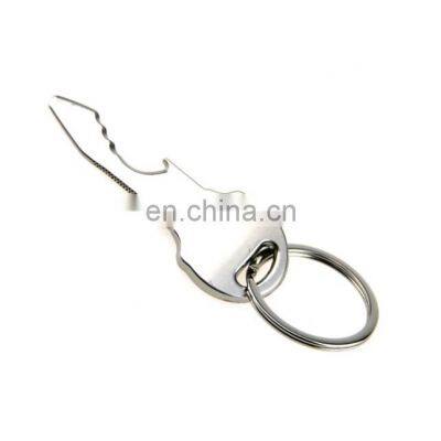 Creative Halloween Skeleton Key Keychain, Custom Metal Keychain Beer Bottle Opener With Logo photo-3