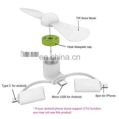 Shenzhen Small 2019 C Type Mini Desk Windy Brand USB Electric Fan photo-3