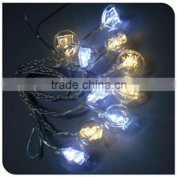 Cotton Ball Light String Christmas Decor Wholesale Clear Cable Christmas Ball Ornaments photo-2