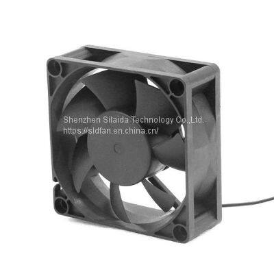 12v 24v 7025 exhaust fan dc 70mm power supply axial cooling fan