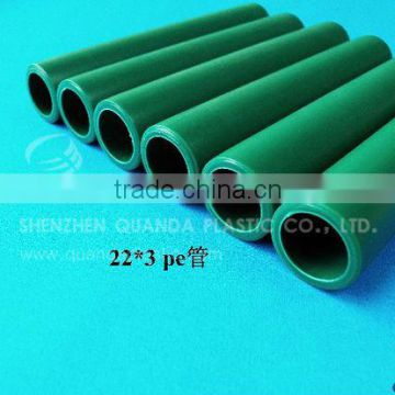 Green high density polyethylene pipe/tube