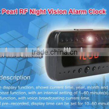 V26 Black pearl RF night vision alarm clock