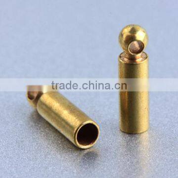 manufacture strong jewelry findings brass cord end