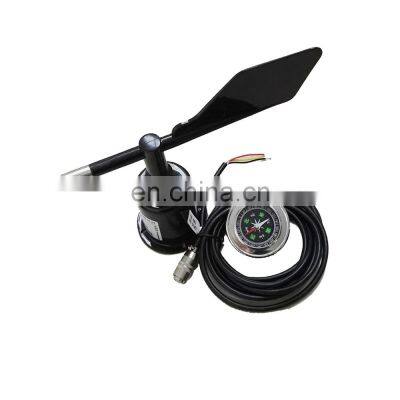 Weather vane 0-5v RS485 4-20mA wind transducer ABS aneometer 0-360 wind direction sensor