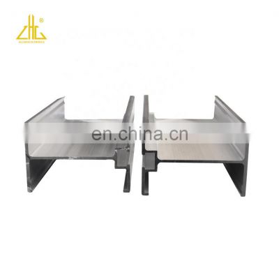 Aluminium extrusion H shape E shape U C channel railing