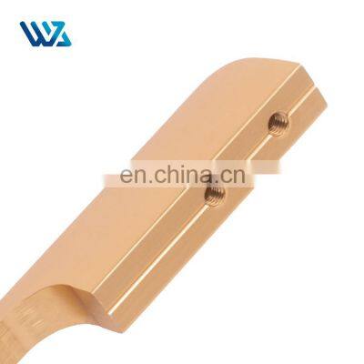 YLW Poignee Rose Gold Pulls Electroplating Aluminium Alloy Handle Cabinet Handles Kitchen Furniture Handles