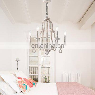 American Country Living Room Dining Room Chandelier Clothing Store Coffee Shop Decorative Lamps photo-3