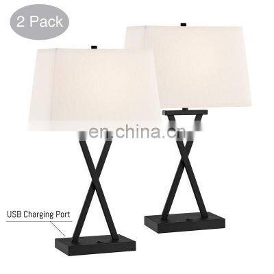 Wholesale Modern led snooker table lights bed side table lamp led desk lighting with usb charging