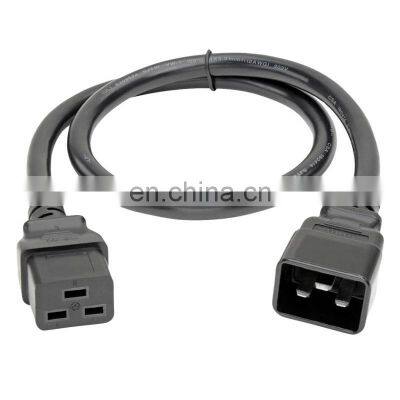 NEMA Cables Server/PDU Power Cord - C20 to C19 - 20Amp 250V