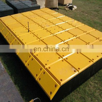 light weight Uhmwpe Dock Fender Pad Dock Rail Pe Fender Front Pad