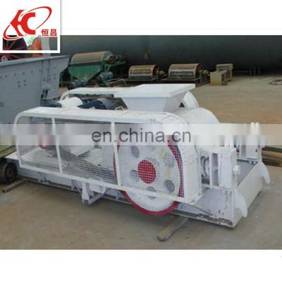 Limestone slage coke coal double roller crusher price