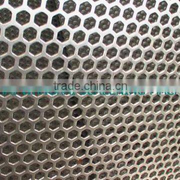 hexagon holes aluminum perforated coil