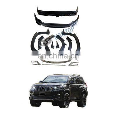 MAICTOP auto face kit for land cruiser prado fj150 2018-2021 body kit black