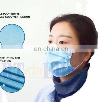 Disposable medical face mask