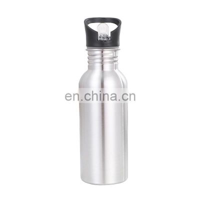 Custom 500ml 600ml 750ml Stainless Steel Sports water bottle