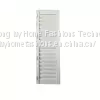 Clear View Modern Design Home Decoration Windows Horizontal Louver Windows PVC Plantation Shutters