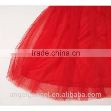 Baby Plain Red Christmas Wedding Dresses Dress MY-IA0042 photo-3