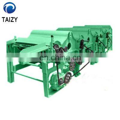 Contton fabric opener opening machine/ used waste textile cotton recycling machine/waste cloth recycling machine