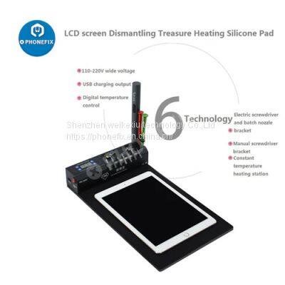 TBK-568R LCD Phone Screen Separate Machine Heating Platform For Phone Tablet photo-2