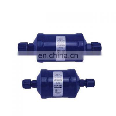 SEK Series filter drier drying refrigerant SEK-163 Molecular Sieve Liquid Line Filter Drier