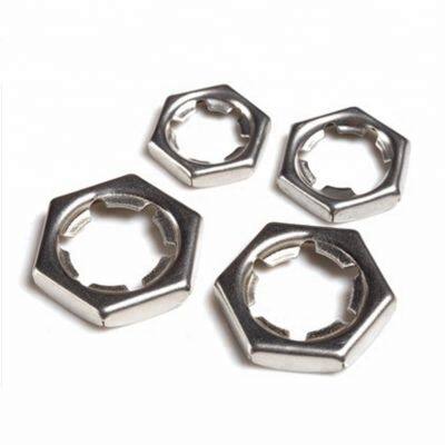 Stainless Steel Self Lock Counter Nuts DIN7967 For Compressor photo-2