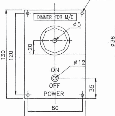 SARACO Dimmer NAVIPOL 4054-0115-02