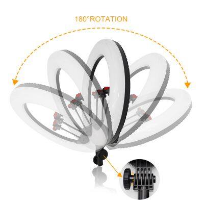 Selfie Phone With Tripod Stand Cheapest Portable Makeup Portable Live Stream Fashion Circle 18 Inch Led Ring Fill Light Ring 18 photo-4
