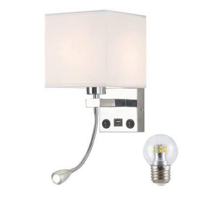 Modern LED Hotel Wall Lights Artdecolite Luxury Crystal Wall Sconce photo-3