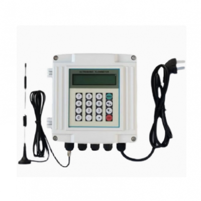 Wireless Clamp-on Ultrasonic Flow Meter Heat Meter With Remote Monitoring 4G WiFi Lora DN15-DN6000 photo-3