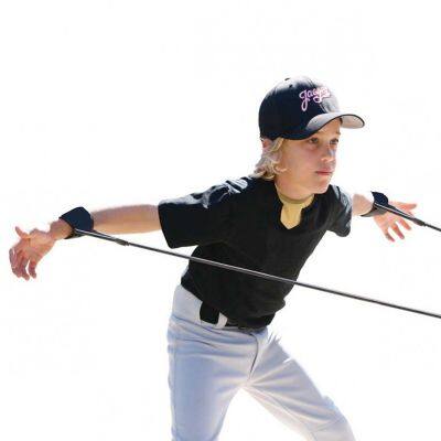 Бейсбол, софтбол, тренировка силы рук, латексная трубка, переносная тренировка силы и позы, натуральный латекс