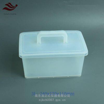 3l Pfa Acid Tank, High Temperature Resistant and Corrosion Proof, Square Cleaning Tank With Lid, Integrally Molded Acid - Base Tank, Leak - Free Immersion Tank photo-3