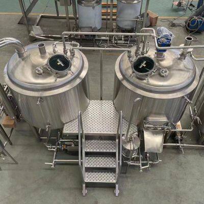 10BBL2Vessles Saccharification System+ Hot Water Tank + Fermentation Tanks