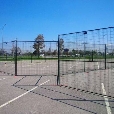 Canada Temporary Fence con diseño anti-escalada y calibre de alambre de 3mm photo-3