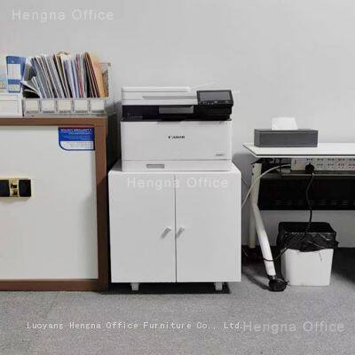 Heavy Duty Printer Cabinet With Drawers | Quiet Rolling Base for Brother/Epson Printers | Durable Office Storage for Printing Shops photo-3