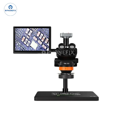 TBK 701 48MP Industrial Microscope Set for Motherboard BGA SMD Soldering