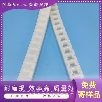 60P Industrial Plastic Transmission Chain， PVDF Material，The Pin is Also Made of PVDF Material，Resistant to Acid and Alkali Corrosion photo-2