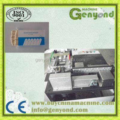 Complete Wooden Spatula Production Line / Wood Tongue Depressor Making Machine photo-4