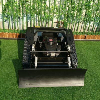 9HP Industrial Single Cylinder Loncin 224CC Gasoline Engine Tracked Remote Operated Bush Trimmer photo-3