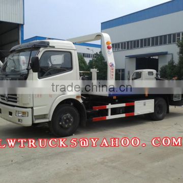 EuroIV Dongfeng small 4X2 tow truck for sale,5t china tow truck in Peru