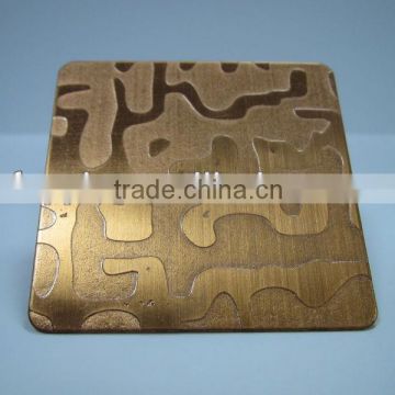 stainless steel antique bronze metal sheet