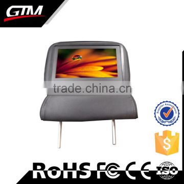 9" Lcd Tv Small Screen Car Taxi Headrest Advertising Audio Player Vga Lcd Monitor Taxi Advertising Display