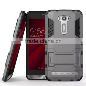 Hybrid Bracket Stand Case For ASUS ZenFone2 Armor ZE500CL 5.0 Lazer ZE550KL 5.5 ZE601KL Cover Silicone 2 in 1 Shockproof photo-5