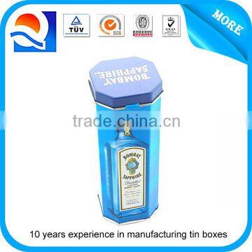 wholesale tin box whiskey with plastic bag