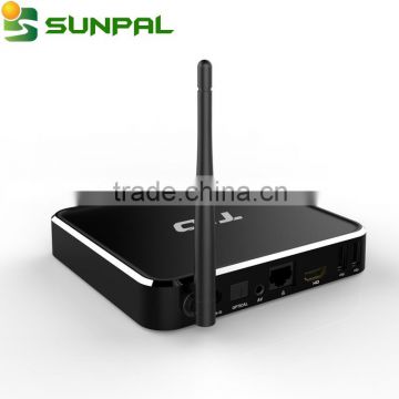 google android 4.4 tv box Amlogic S805 android tv box T10 with metal casing