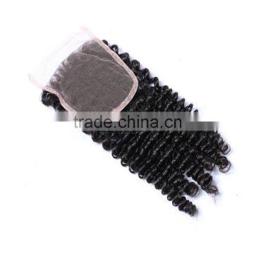 Afro Kinky Curl Indian Hair Natural Human Hair Lace Frontal Piece in South Africa Supplier's Choice